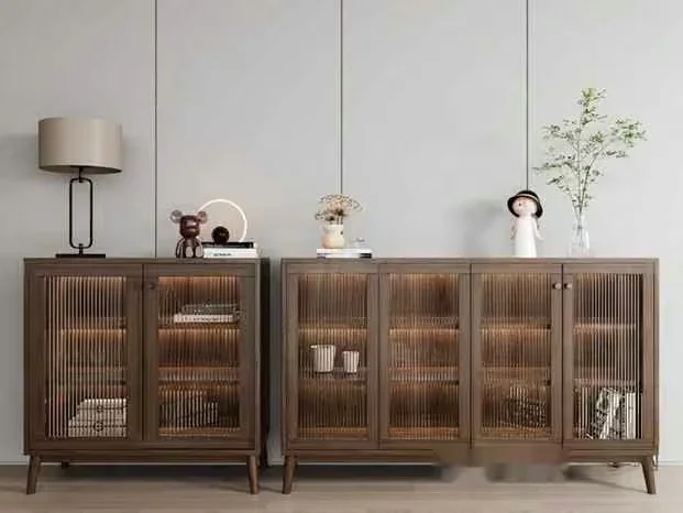Modern Wooden Cabinets 3D Model – 13666 – VRAY Render