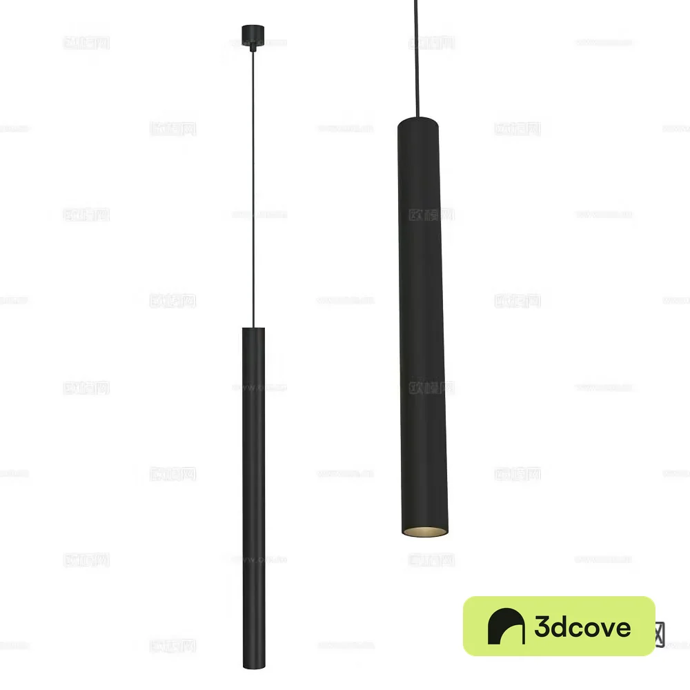 ANCARD minimalist long chandelier