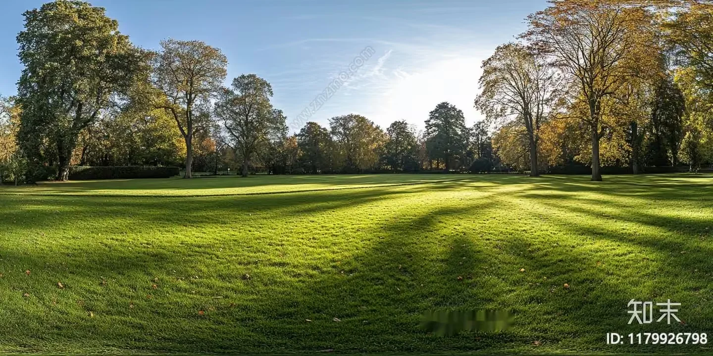 A Large Grassy Field 3D Model – 3084 – VRAY Render