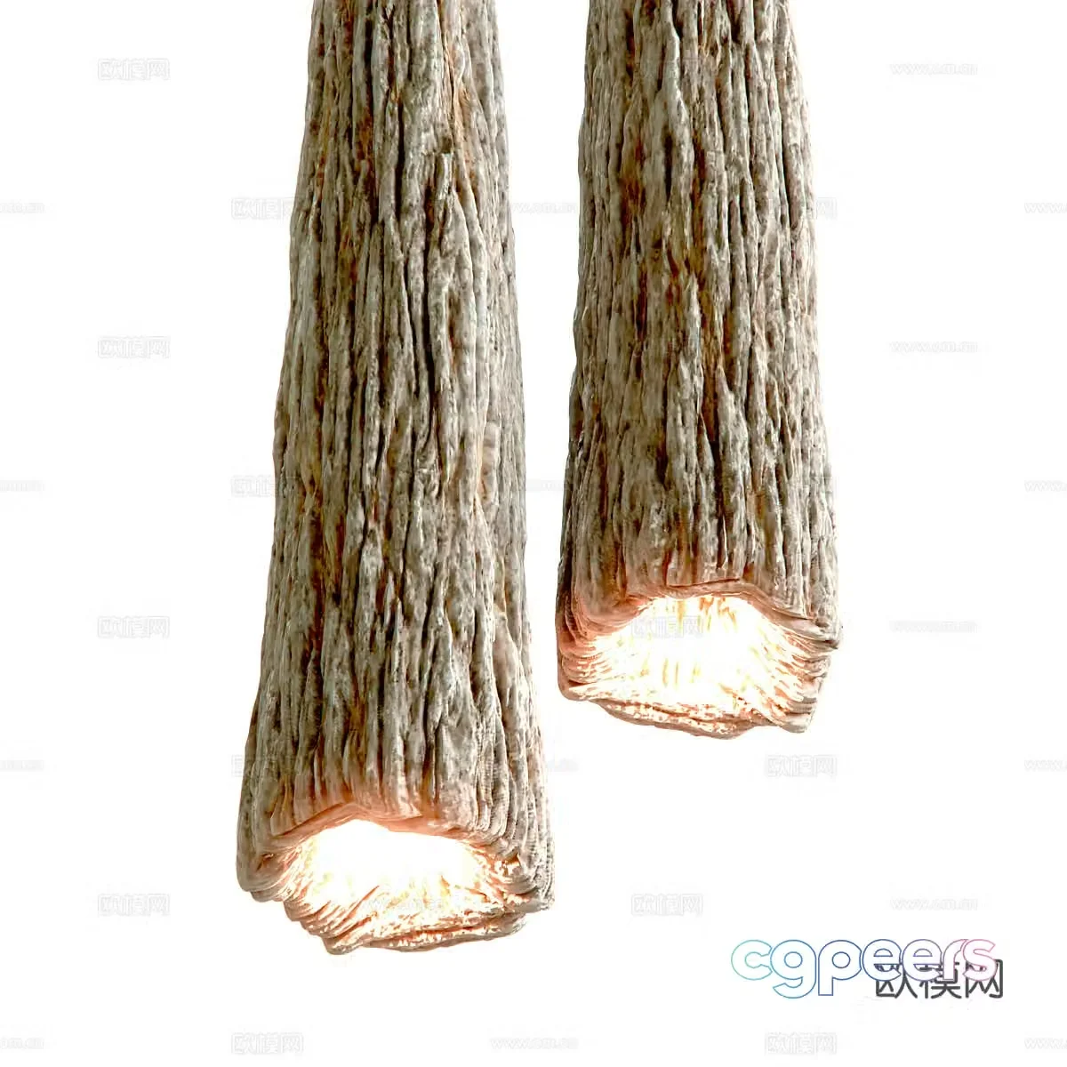 New Chinese style Wasabi OSSE chandelier 3d model