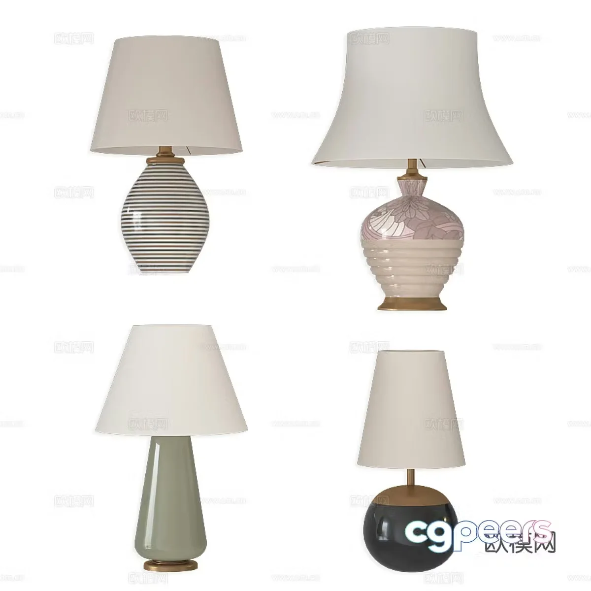 desk lamp 3d model