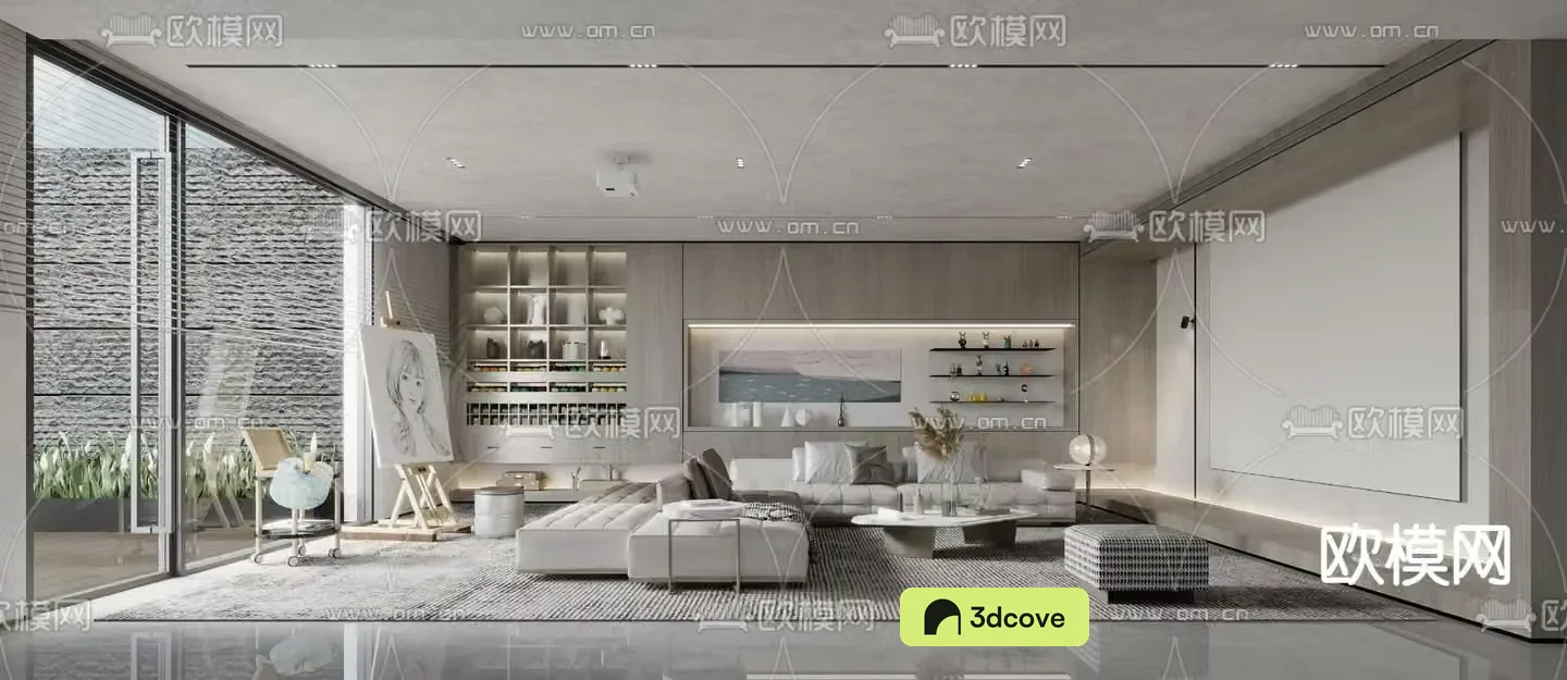 Modern living room