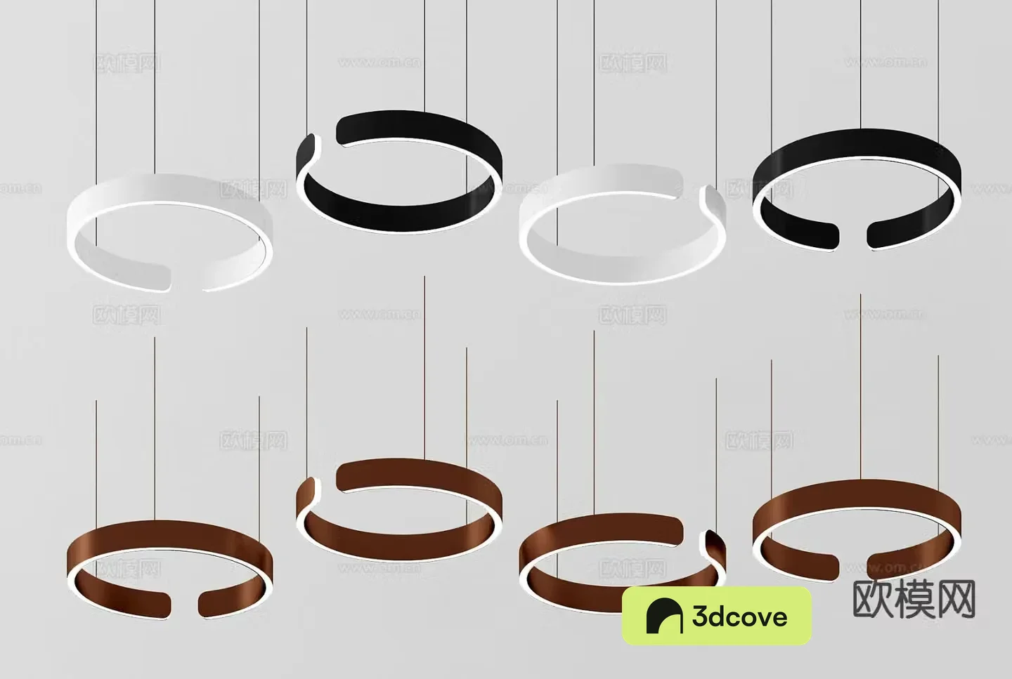 Creative chandelier ring chandelier