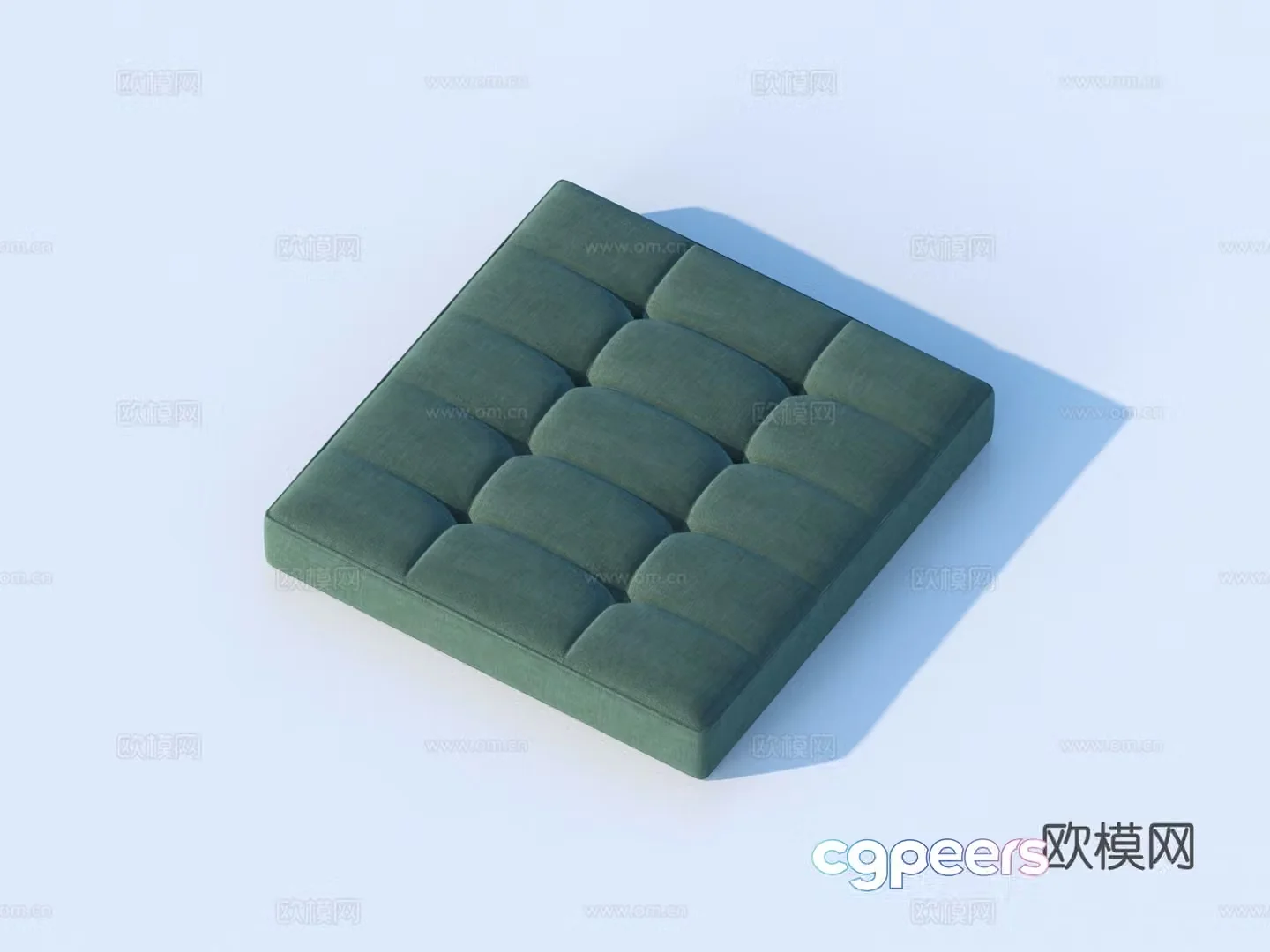 Soft bag cushion bedding 3d model