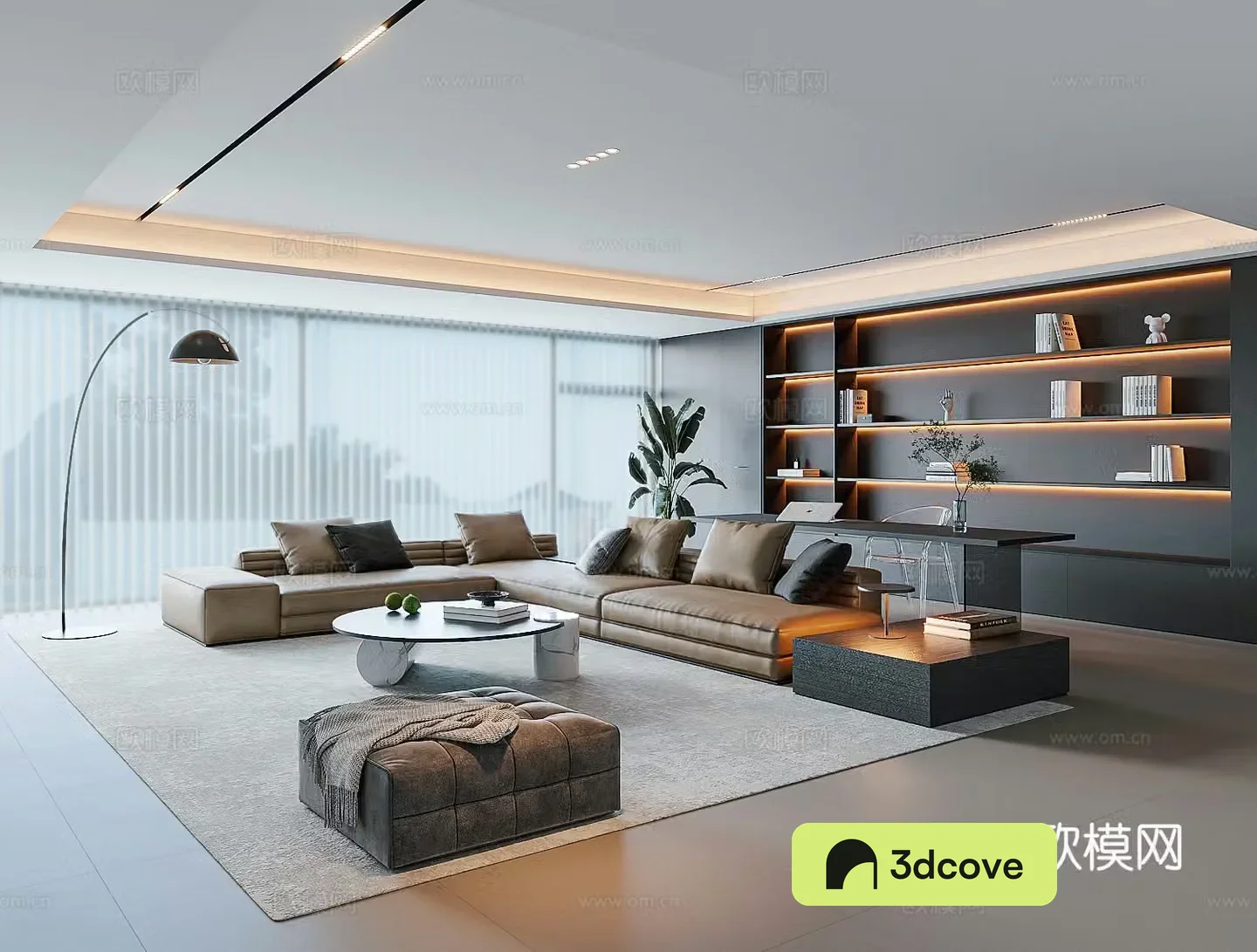 Modern Italian living room