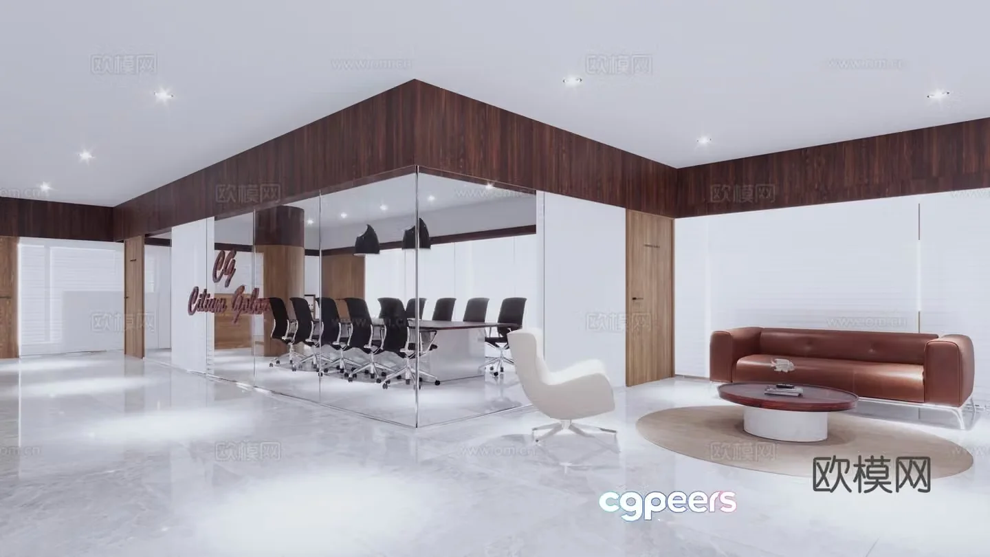 Conference room 3d model