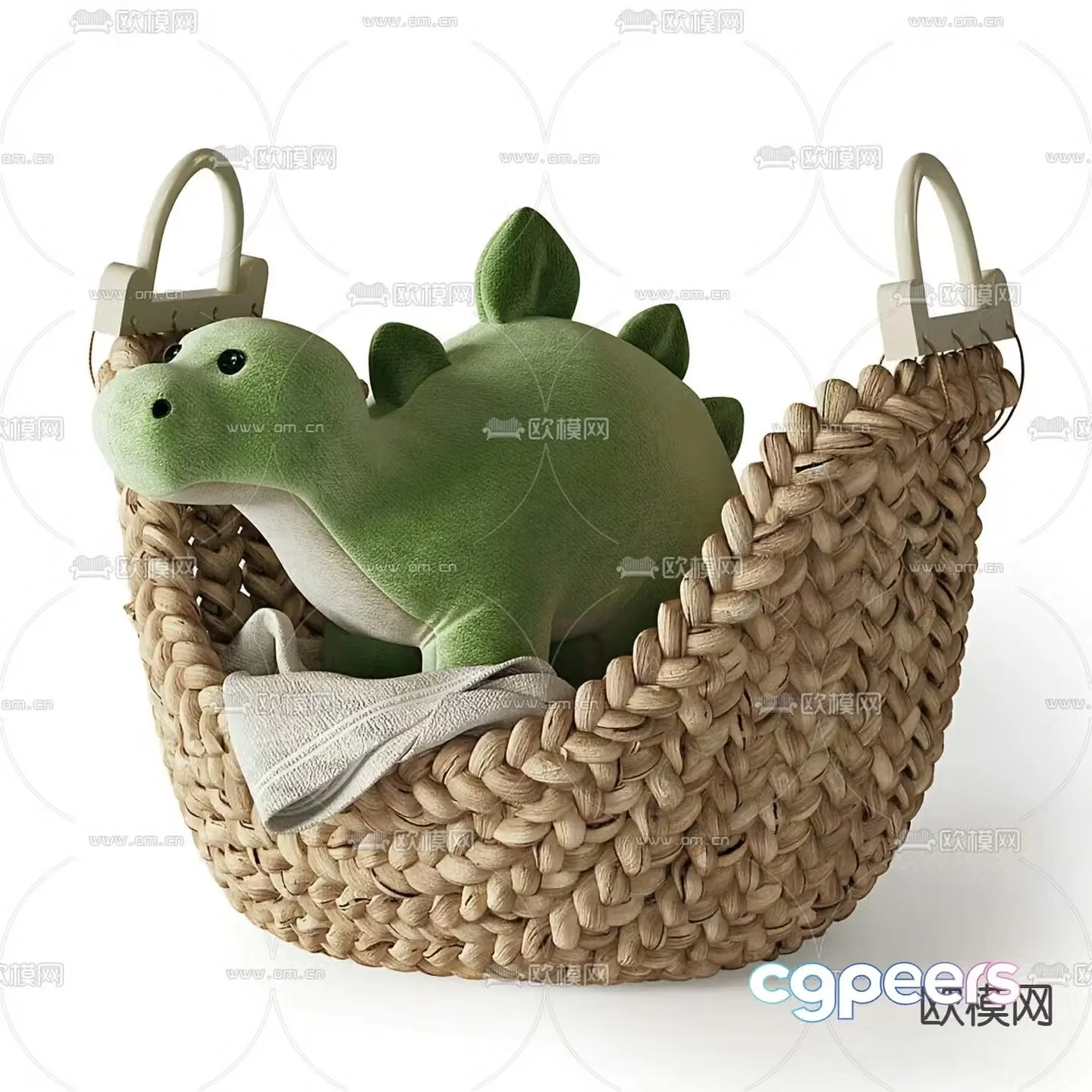 doll toy dinosaur 3d model