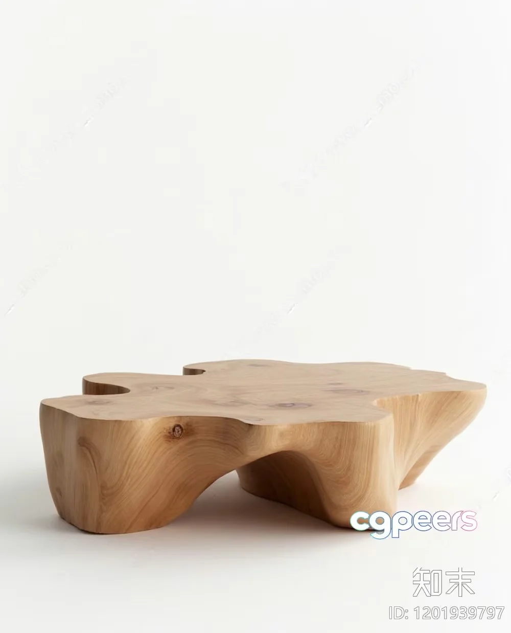 A Wooden Table 3D Model – 4011 – VRAY Render