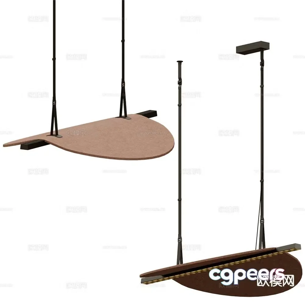 Ole art chandelier 3d model