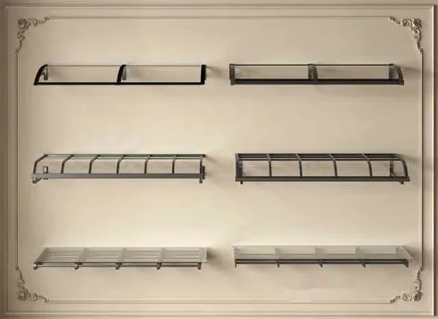 A Wall With Shelves 3D Model – 10807 – VRAY Render