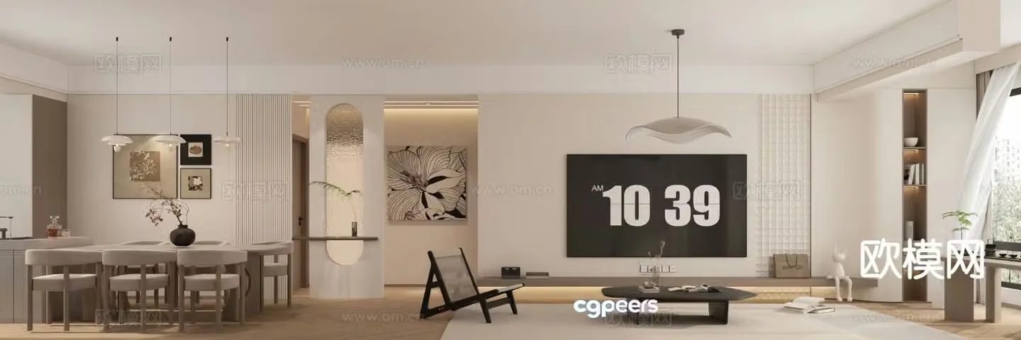 Wabi Sabi Fengke Restaurant 3D model