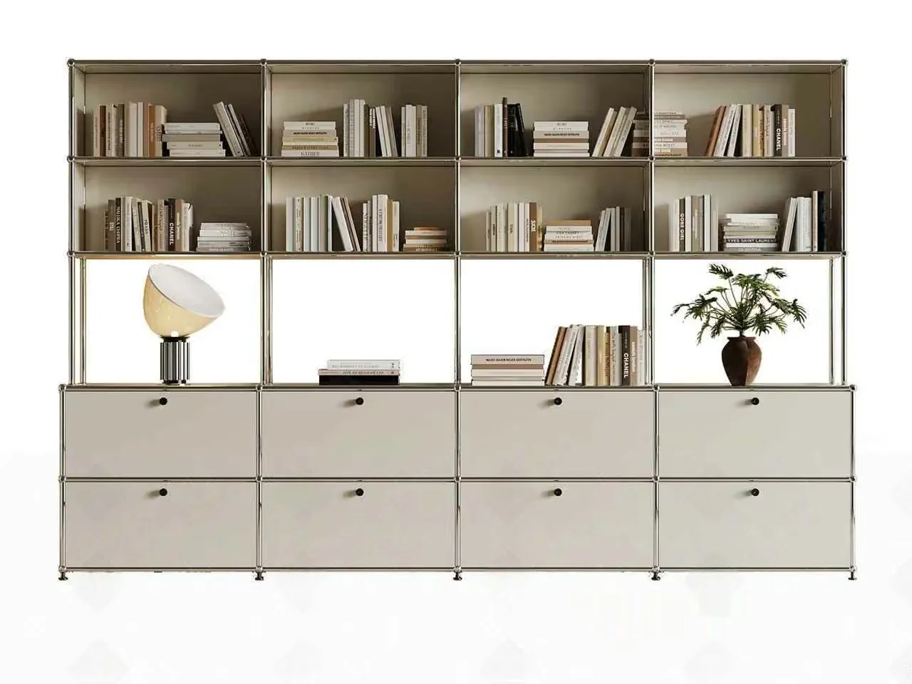 Modern Shelving Unit 3D Model – 15088 – VRAY Render