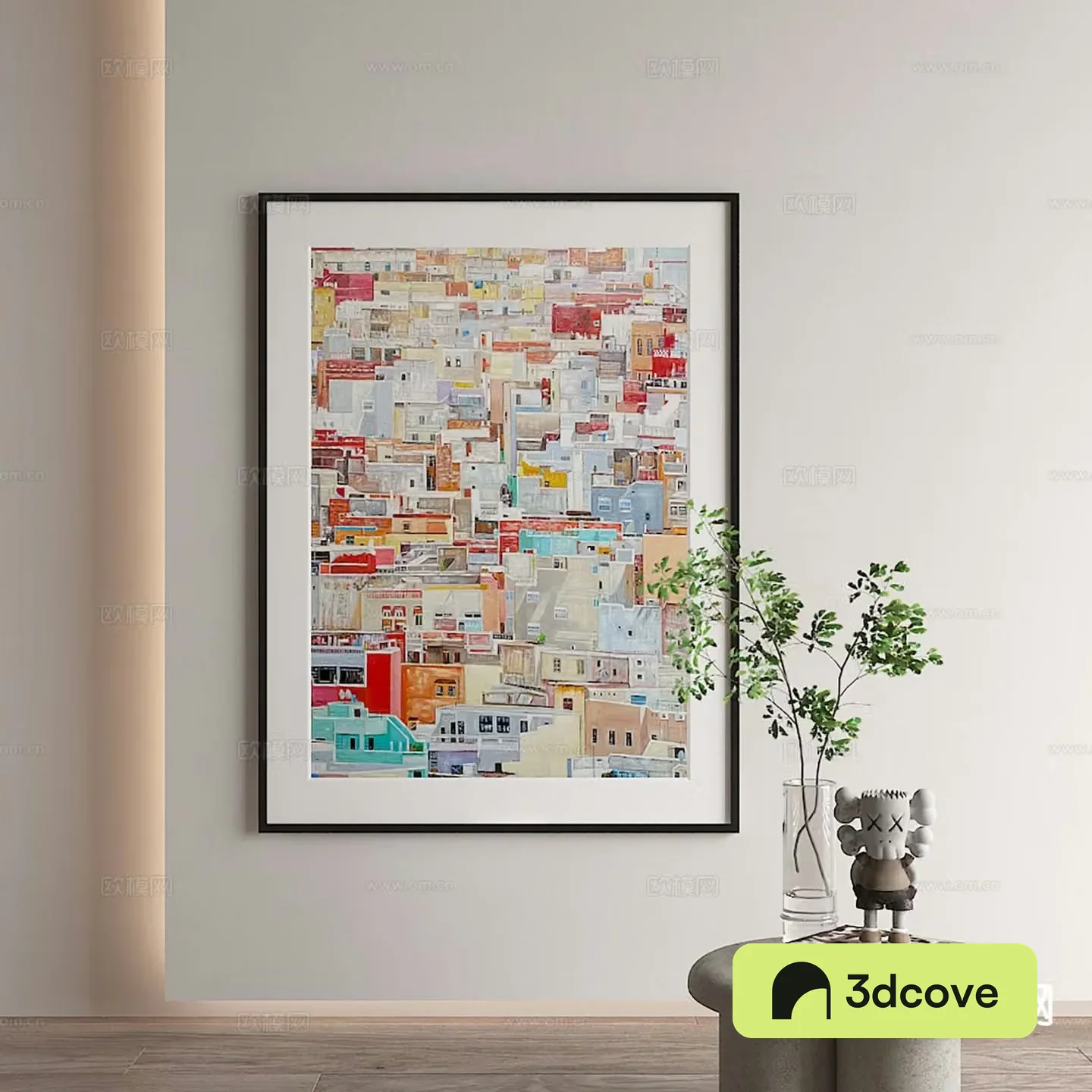 Modern art painting decorative painting