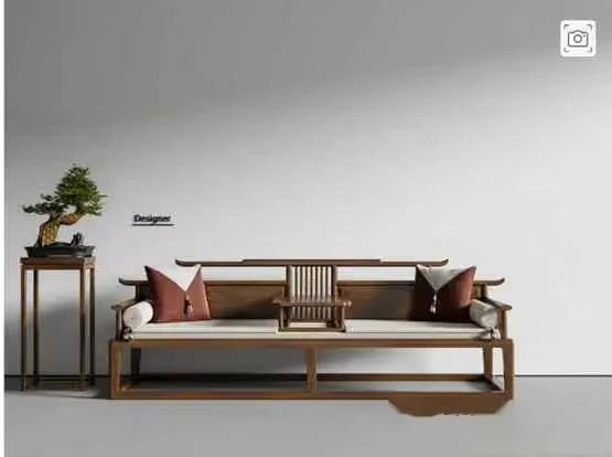 Wooden Daybed 3D Model – 17324 – VRAY Render