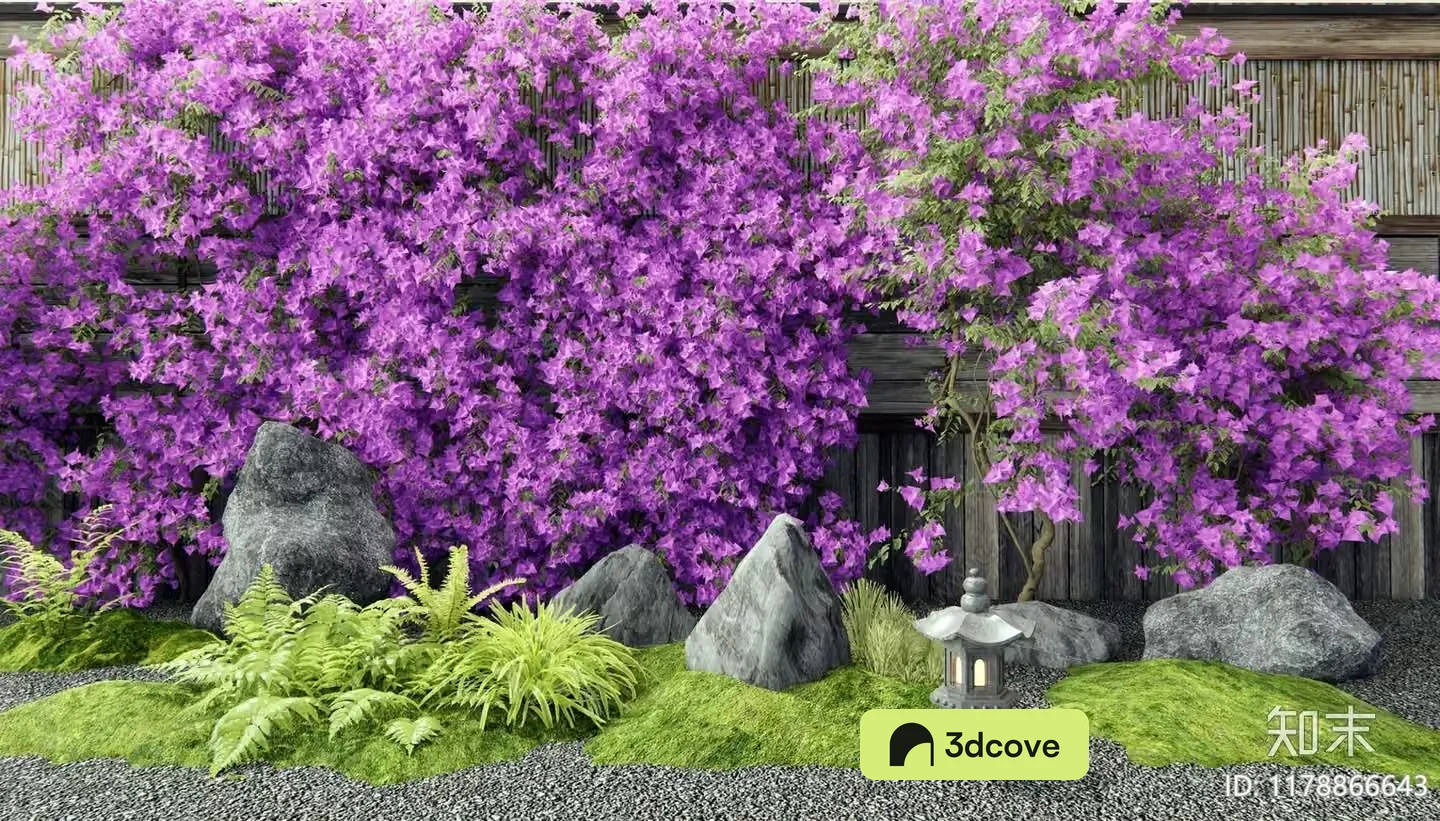 Japanese Garden Scene
