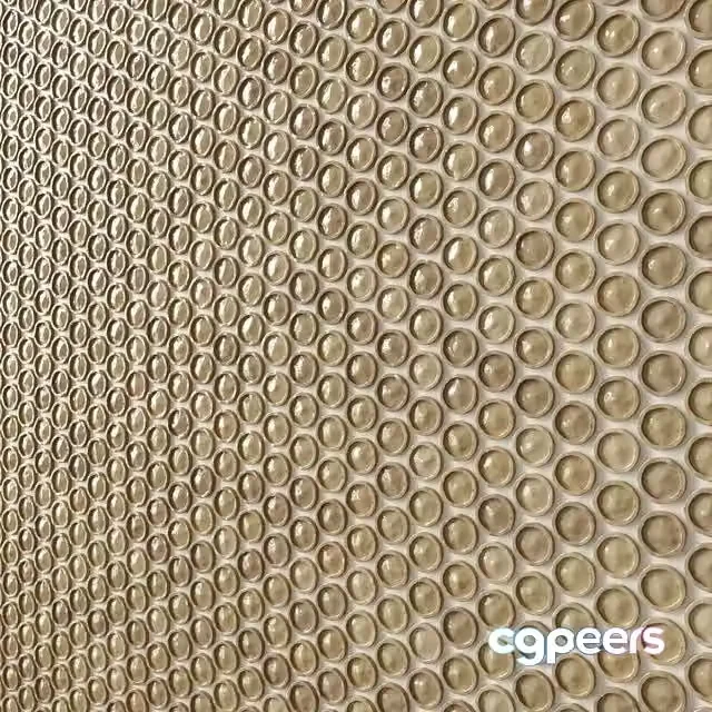 3ds Max Free – Glazed Penny Round Mosaic 9 types