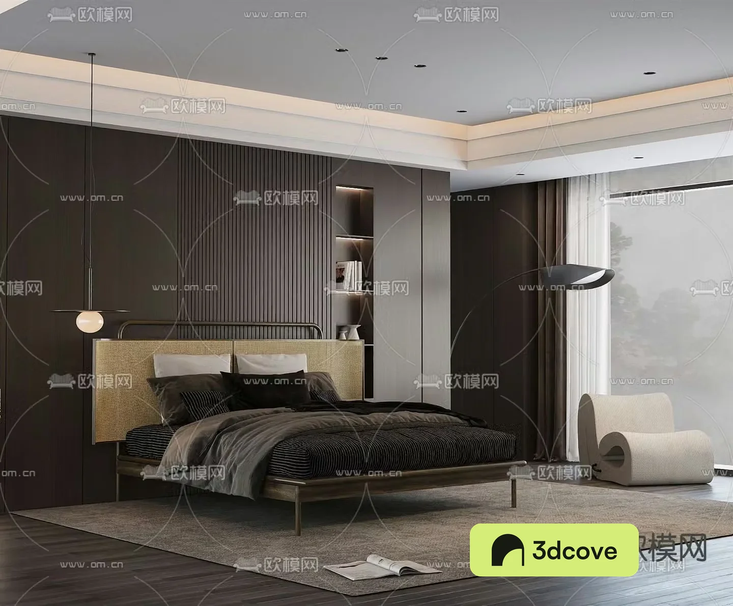 Italian double bed