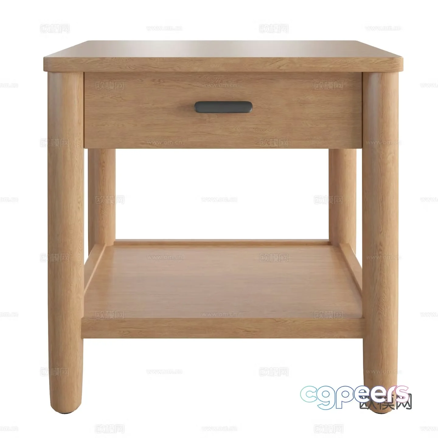 Nordic corner table side table table table 3d model