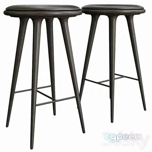 3ds Max Free – Mater Design Stool and Bar Stool