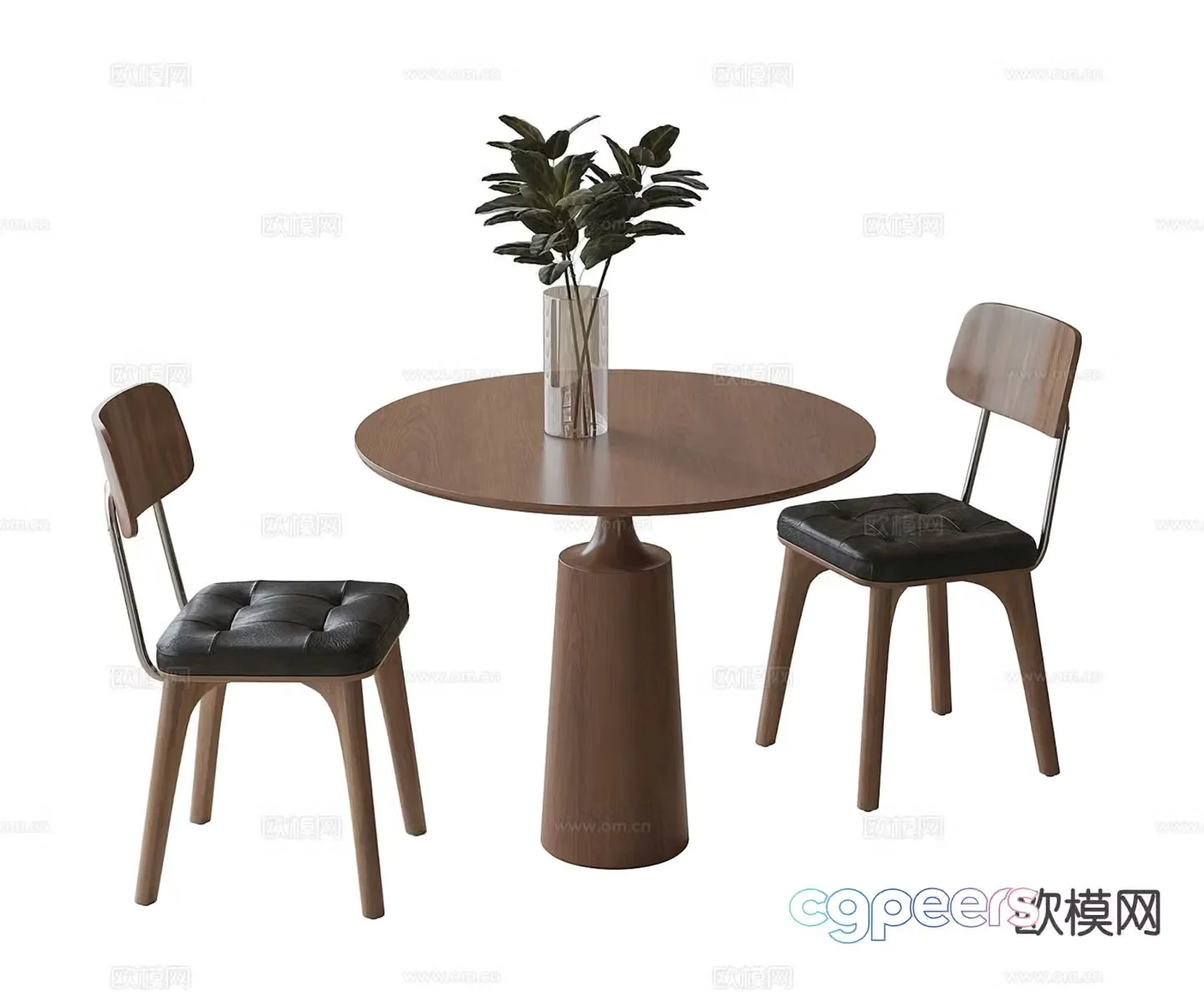 Modern coffee tables and chairs leisure tables and chairs negotiation tables and chairs 3D model