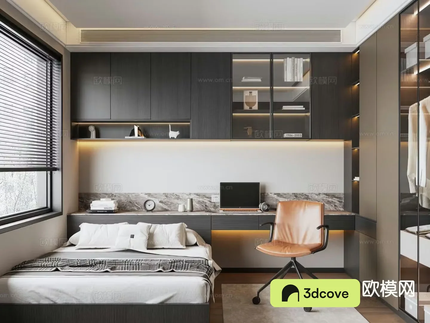 Italian tatami bedroom