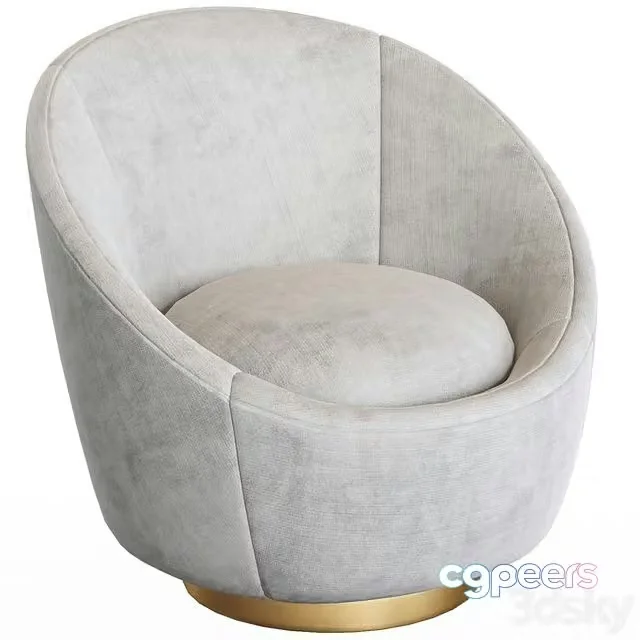 3ds Max Free – Jonathan Adler Ether Swivel Chair