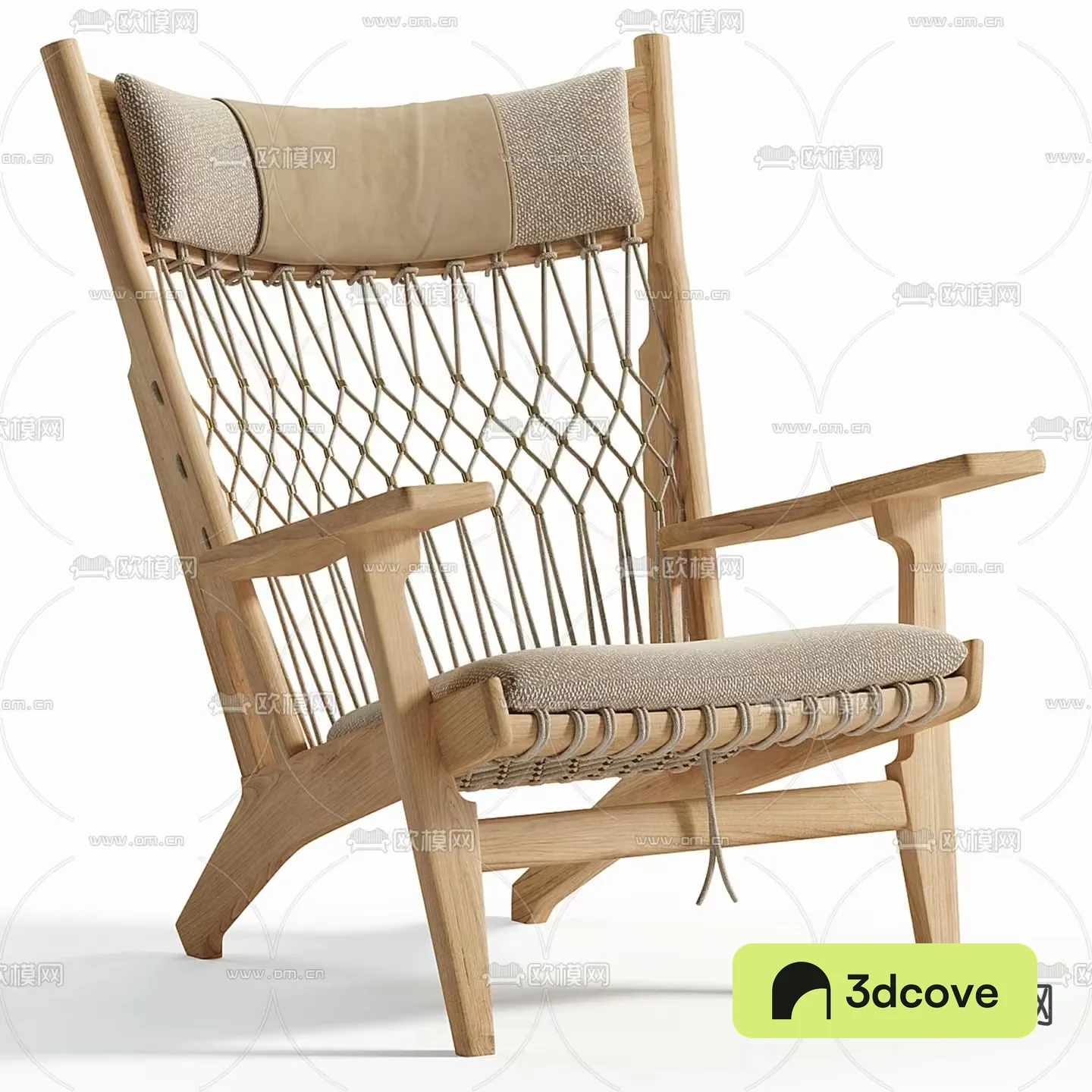 Wooden Lounge Chair