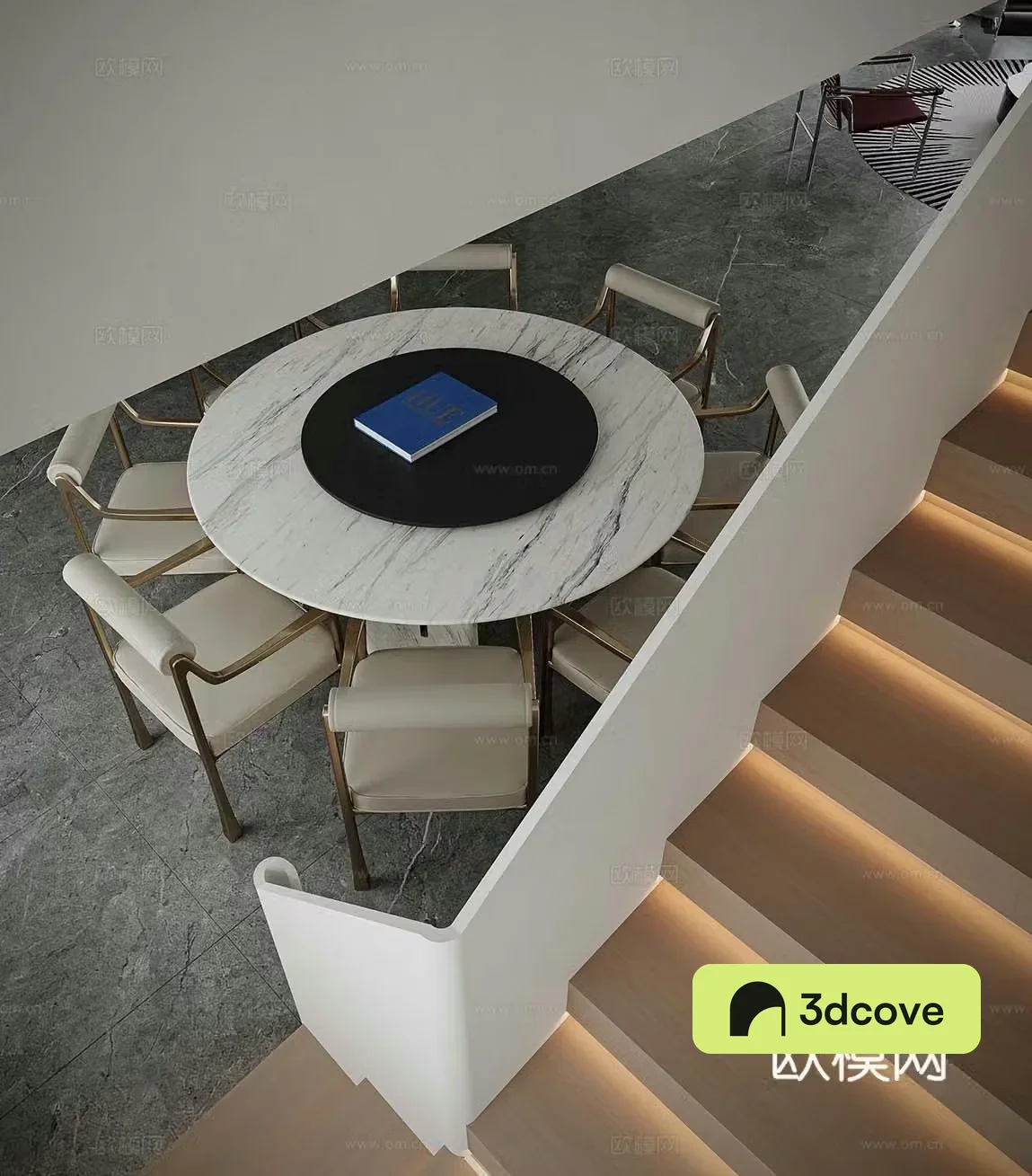 Italian dining table and chairs round dining table