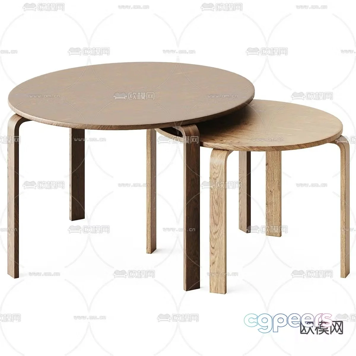 3D model of mother and child coffee table