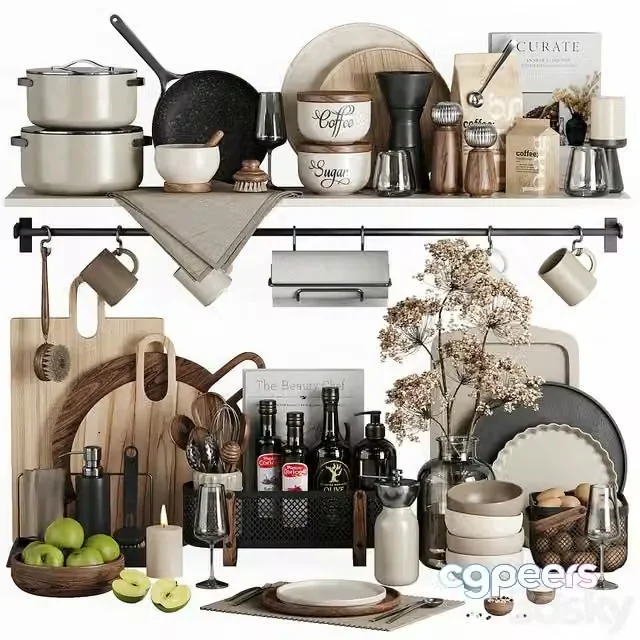 3ds Max Free – kitchen accessories 18