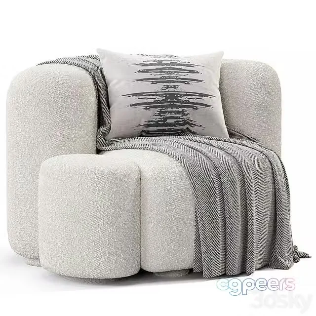 3ds Max Free – Baba Easy Chair By Gisbert Poppler