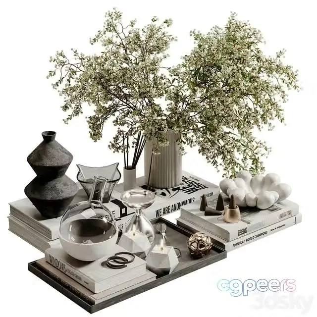3ds Max Free – decorative set 161