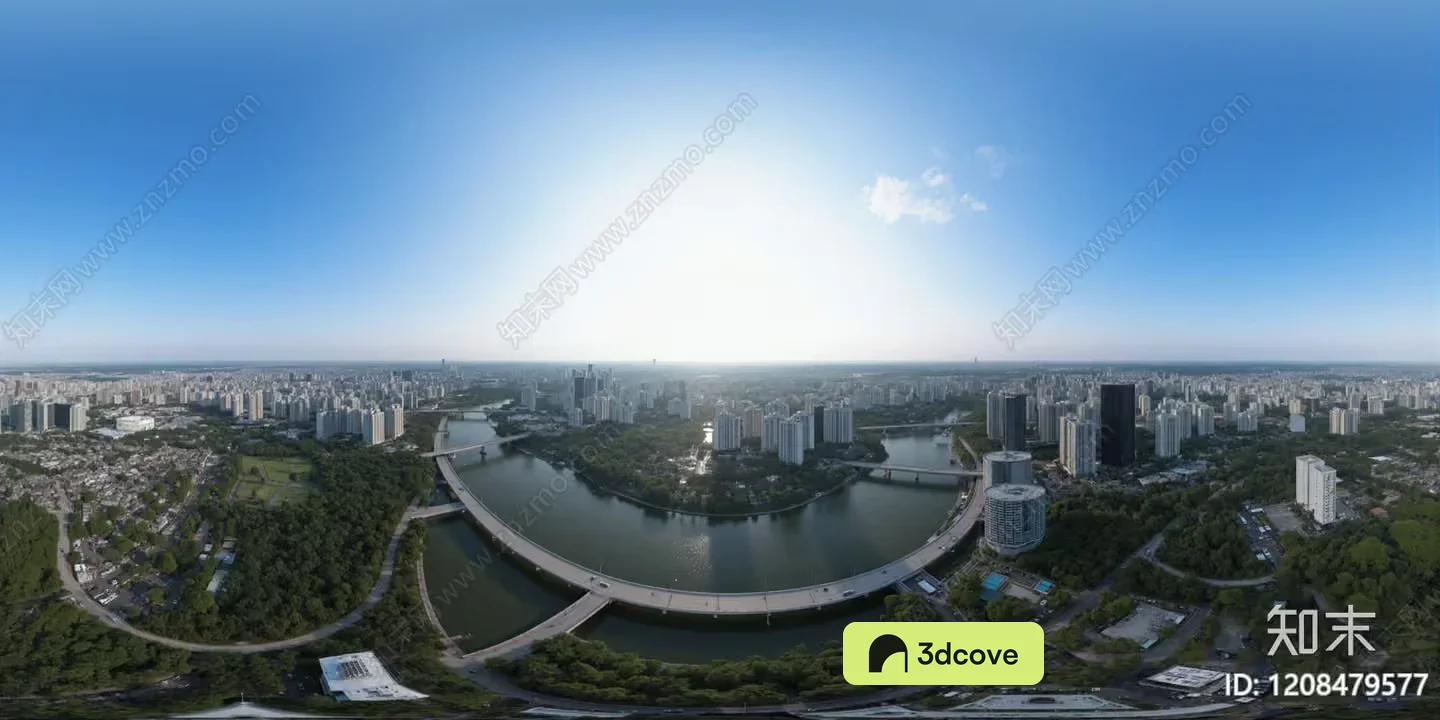 Aerial View Of A City