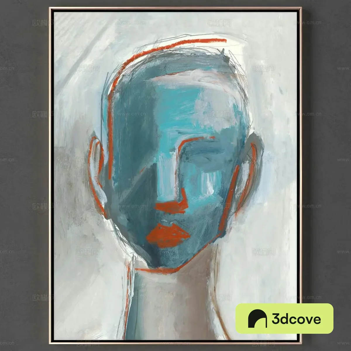 Modern abstract painting decorative painting hanging painting