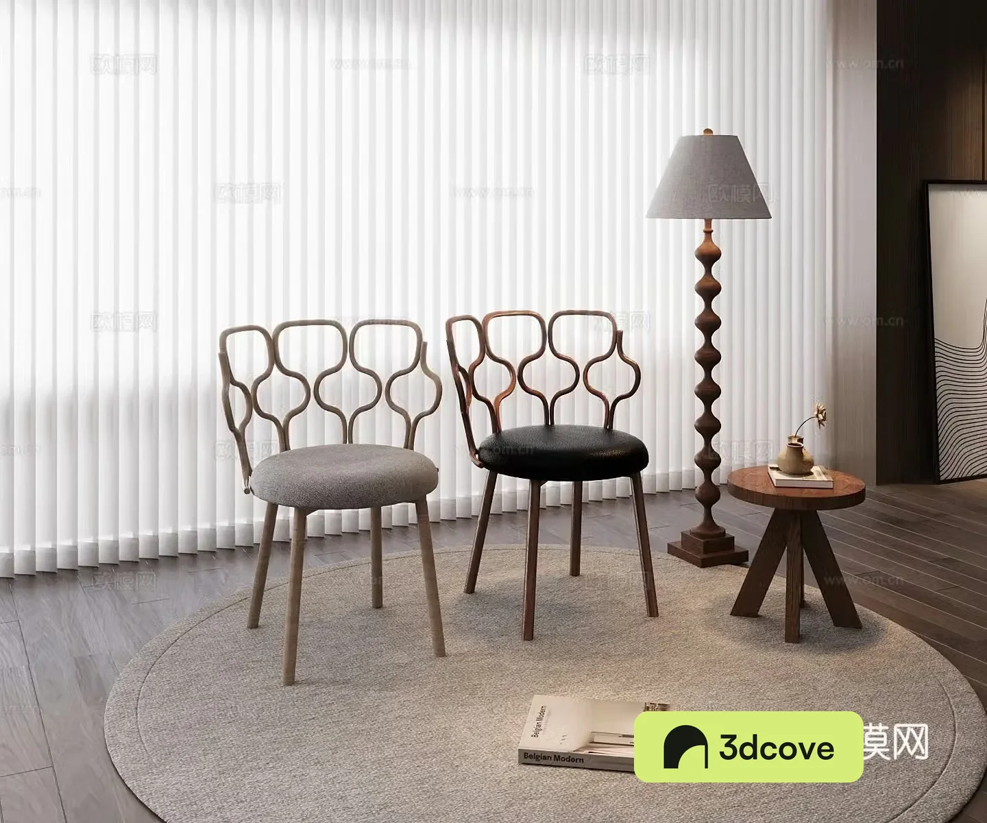 Modern single chair