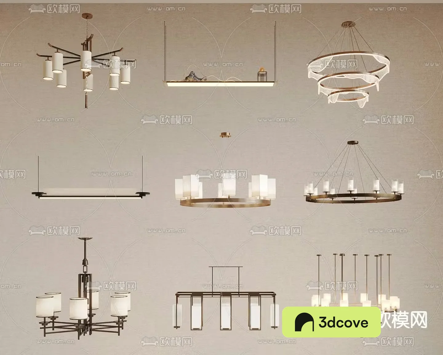 New Chinese style chandelier