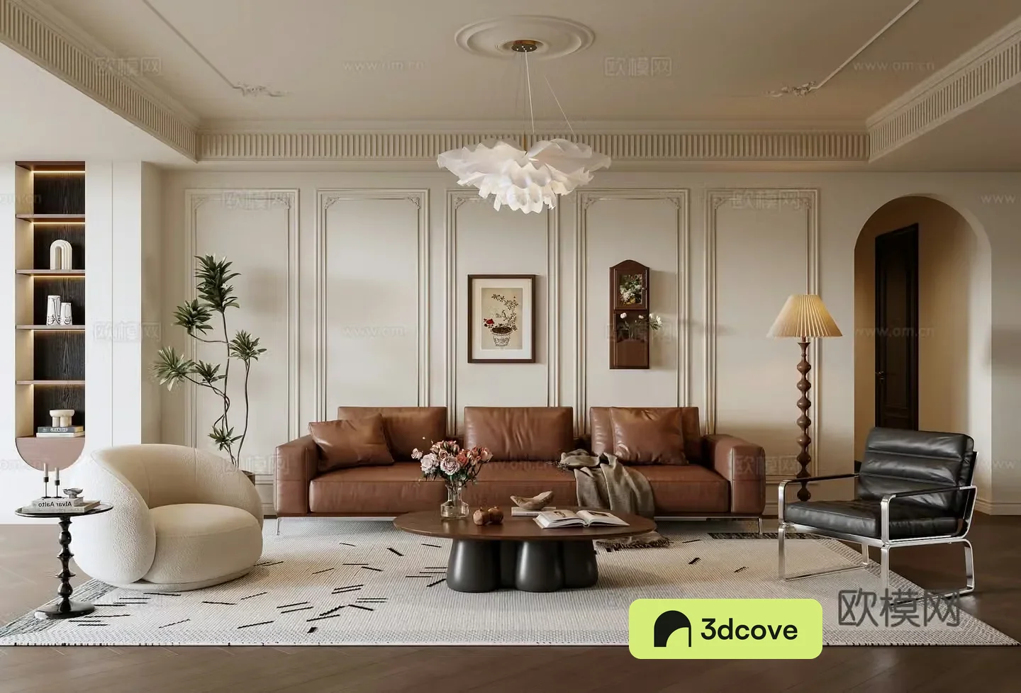 French living room