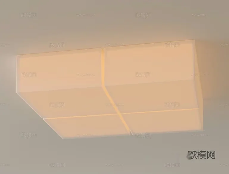 Modern Light Fixture 3D Model – 5698 – VRAY Render