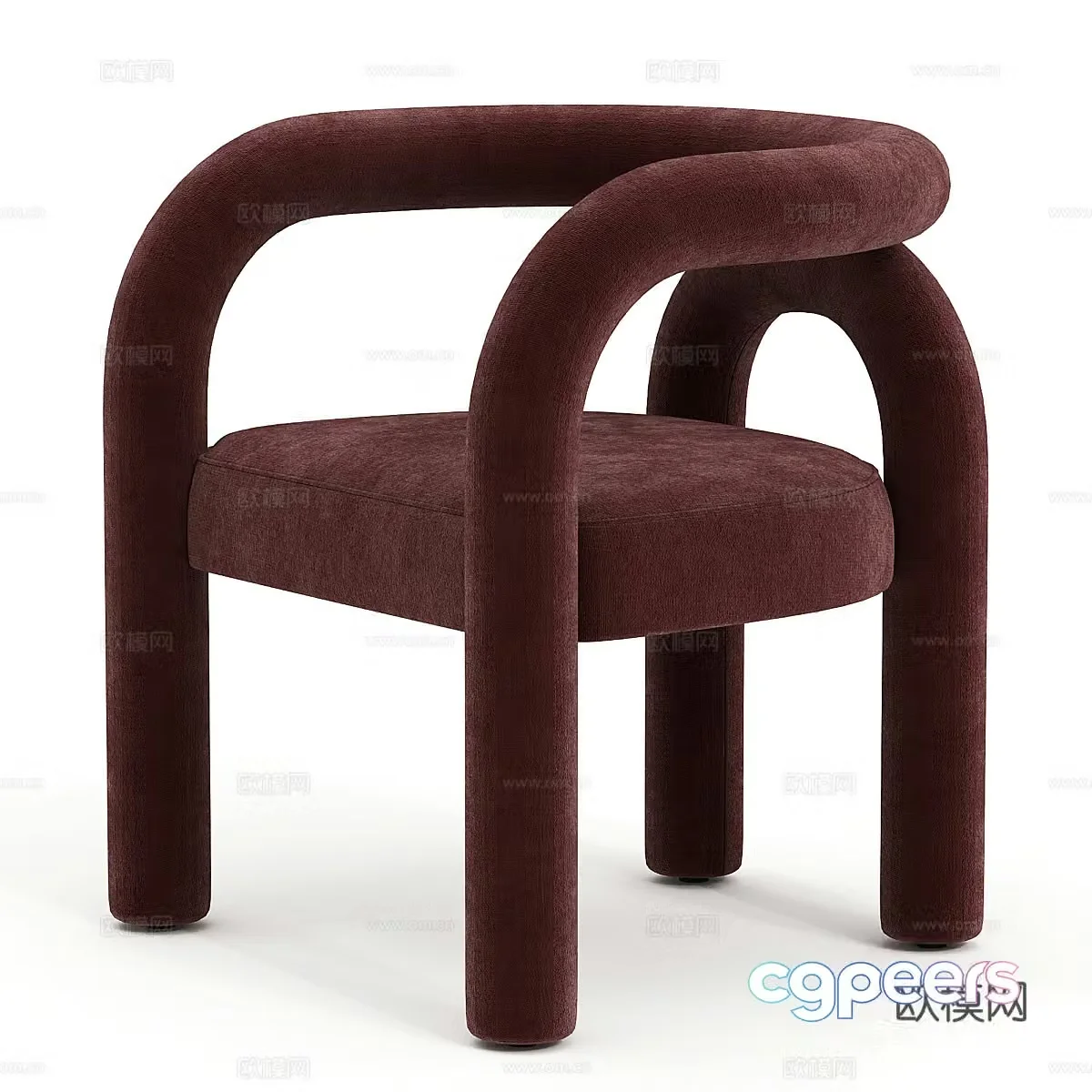 Sofa coffee table combination 3D model