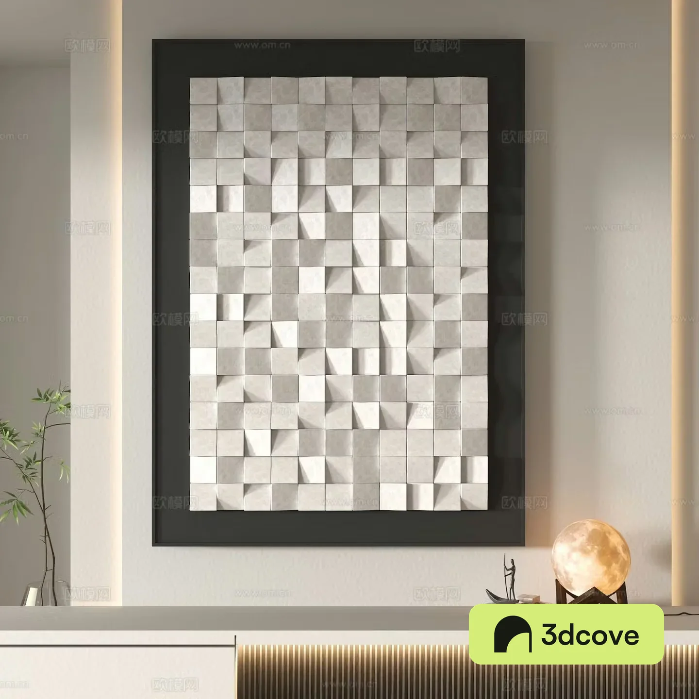Decorative painting three-dimensional painting hanging painting