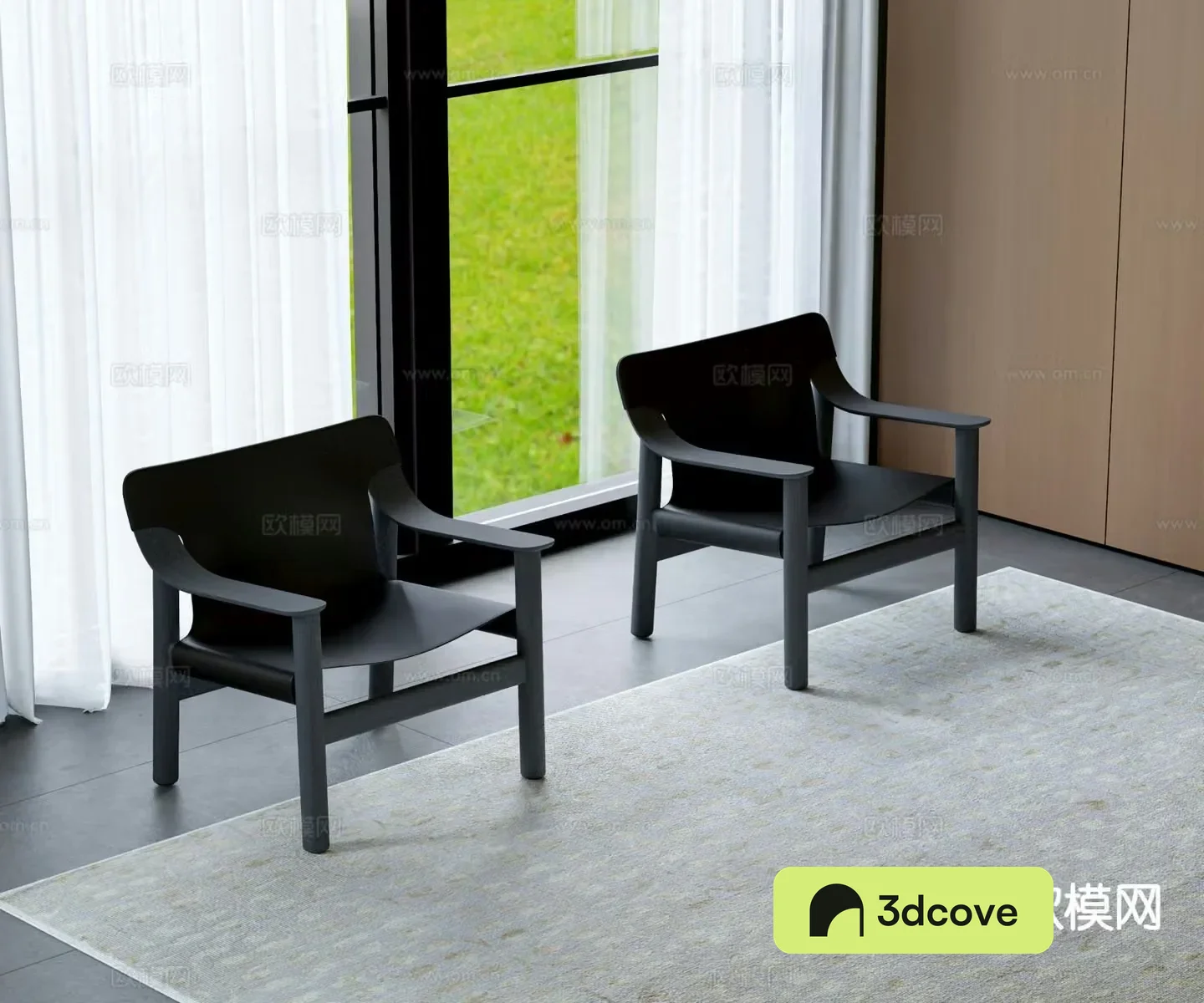 Modern chair leisure chair