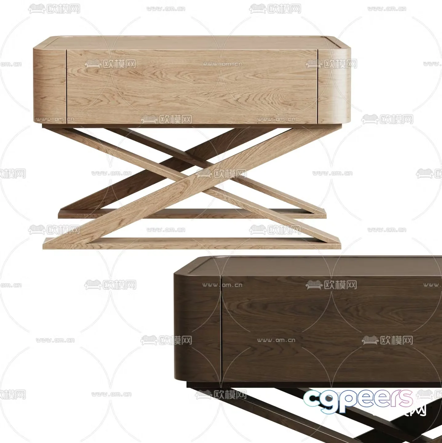 AnaRoque bedside table 3d model