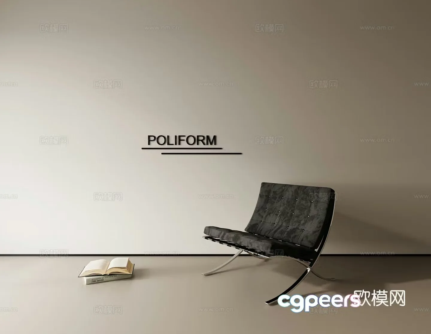 Leisure chair 3d model