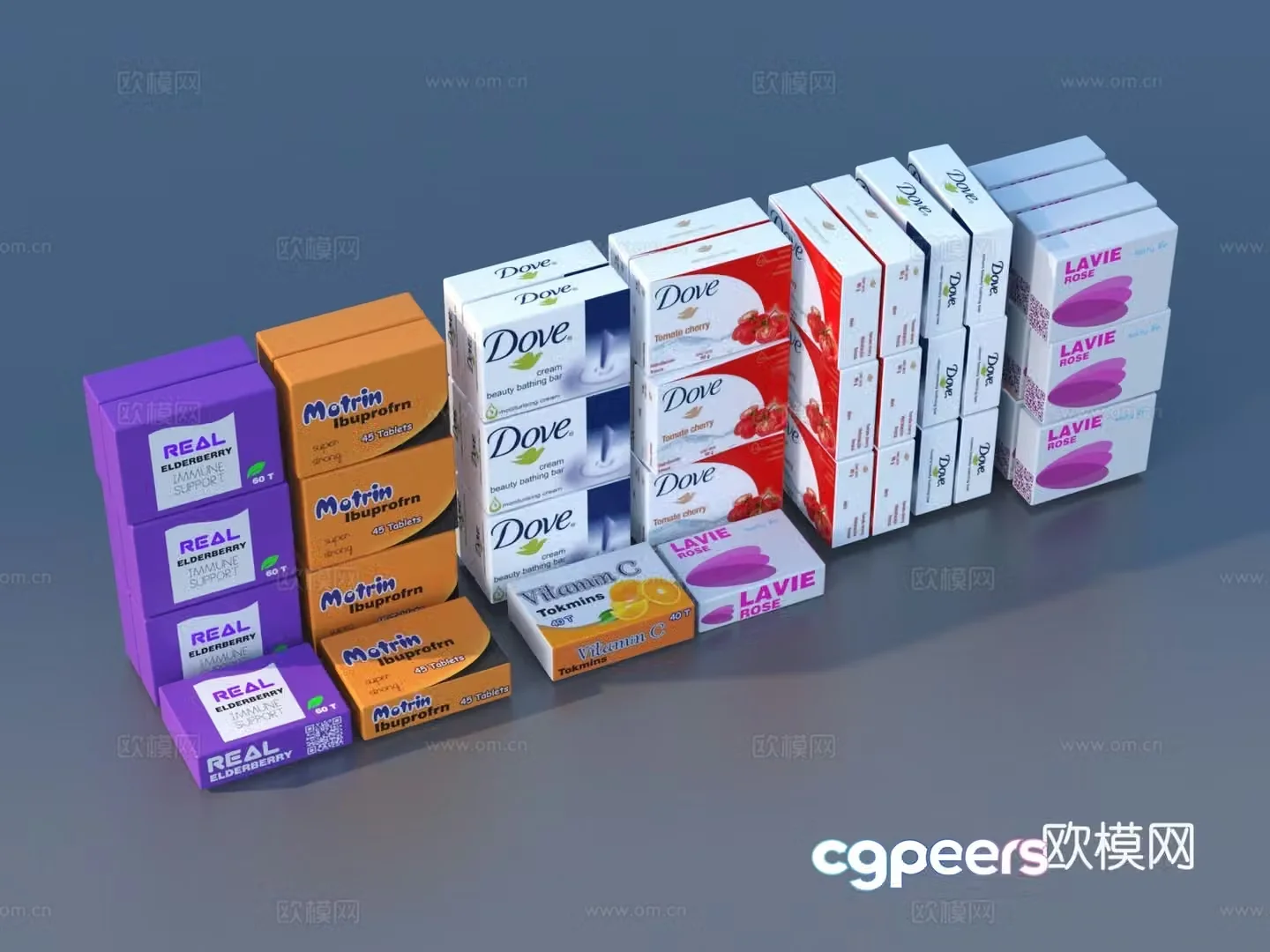Medicine Medicine Box Medicine Medicine Potion Medical Supplies 3D Model