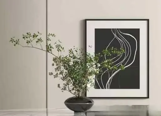 Modern Black Frame 3D Model – 20082 – VRAY Render
