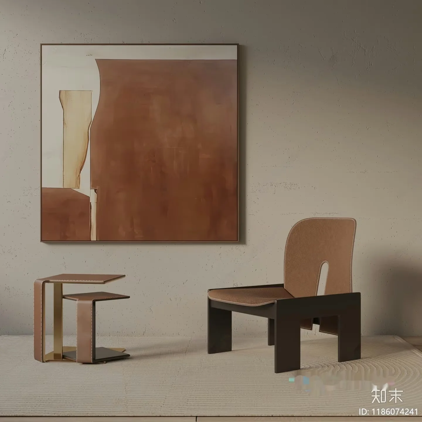 Modern Living Room 3D Model – 17934 – VRAY Render