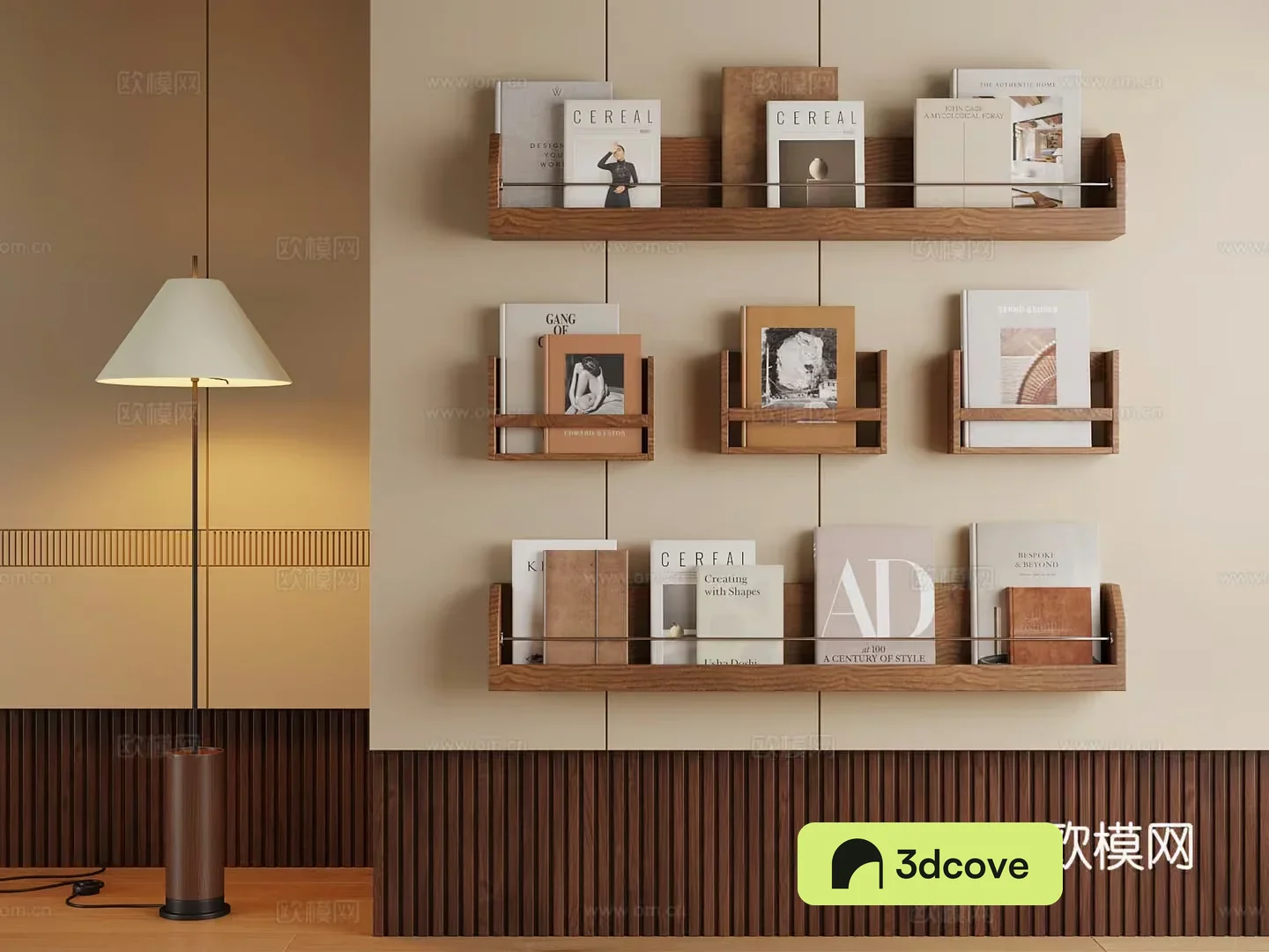 Modern Wooden Shelves