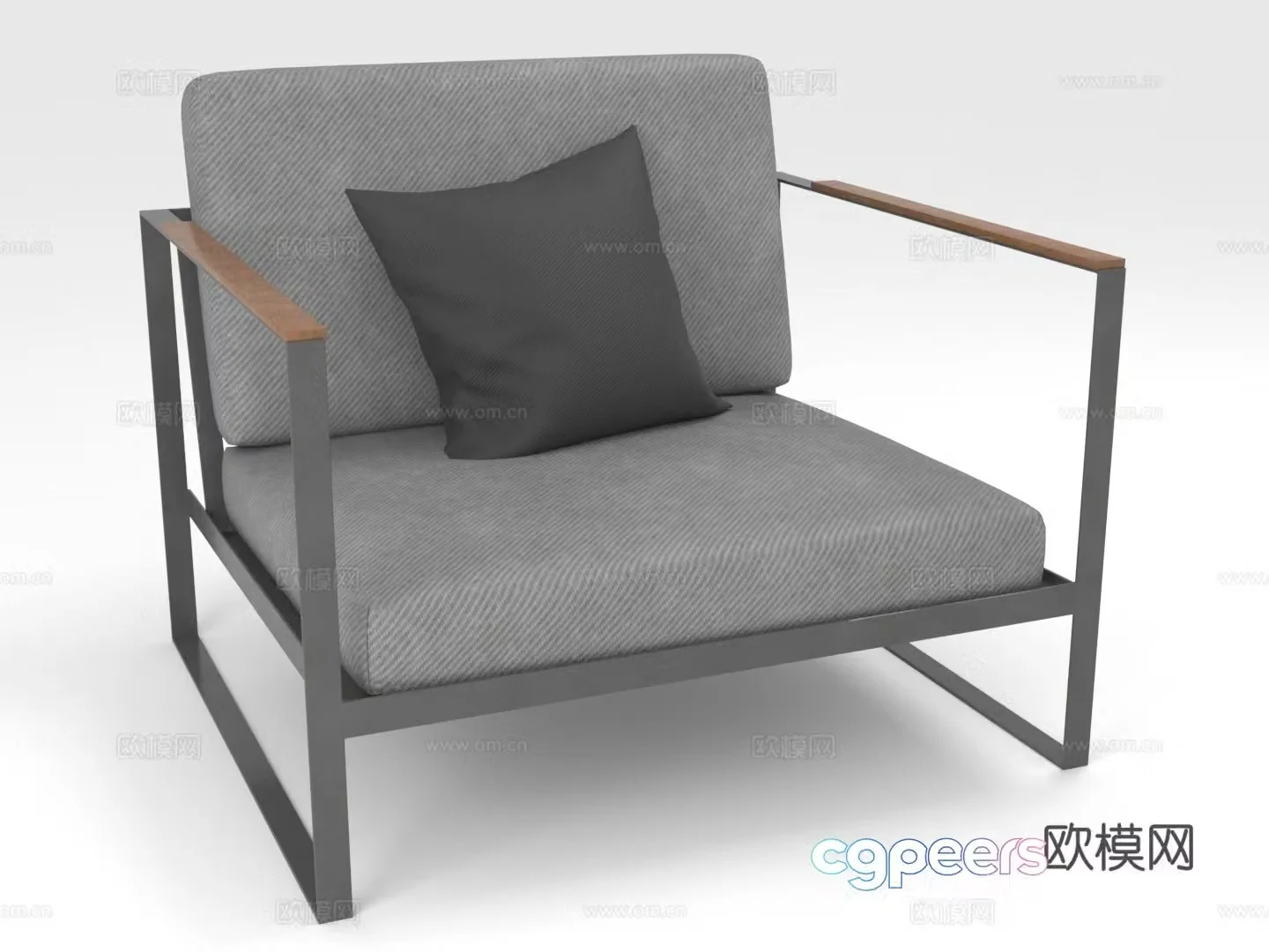 Sofa chair leisure chair armchair single chair chair 3d model