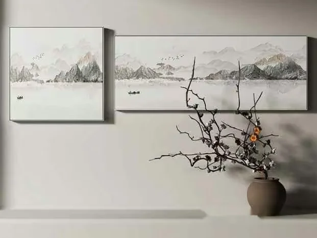 Abstract Mountain Landscape 3D Model – 768 – VRAY Render