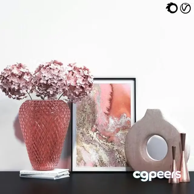 3ds Max Free – DECORATIVE SET 004